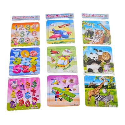 Rompecabezas Infantil de Cartón (3 Piezas)