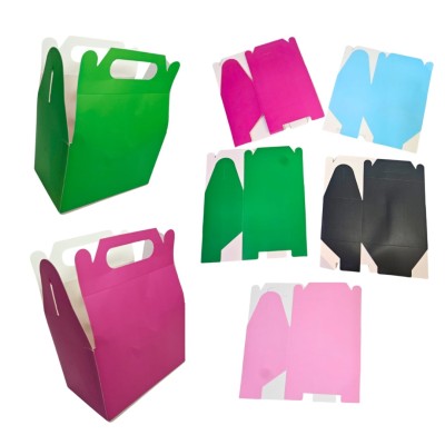 caja de carton colores