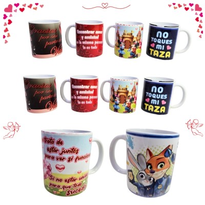 taza con frases