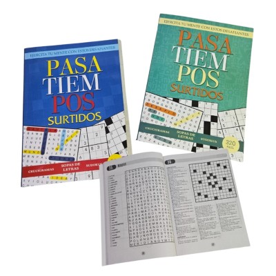 libros con crucigramas