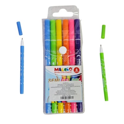 pluma semi gel paquete