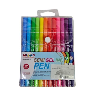 pluma semi gel paquete