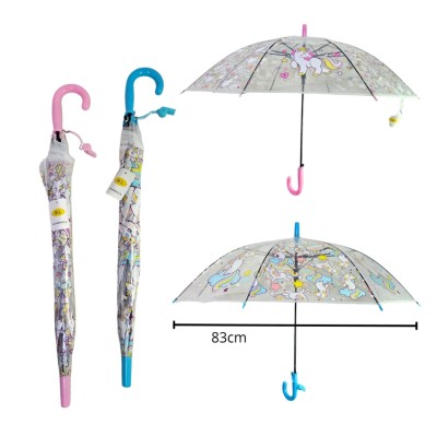 paraguas transparente