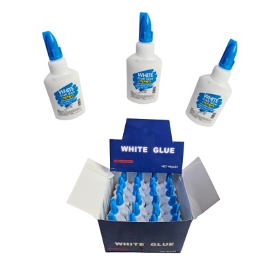caja de pegamento blanco